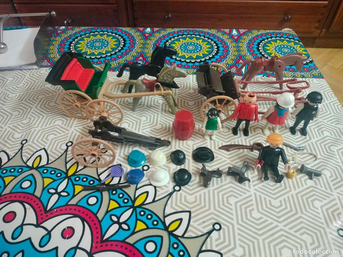 Playmobil: ANTIGUO LOTE PLAYMOBIL VER FOTOS