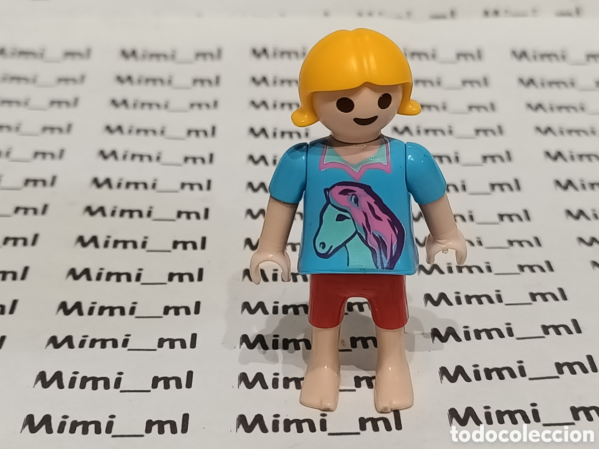 Playmobil: Playmobil figura 7 ni&ntilde;a