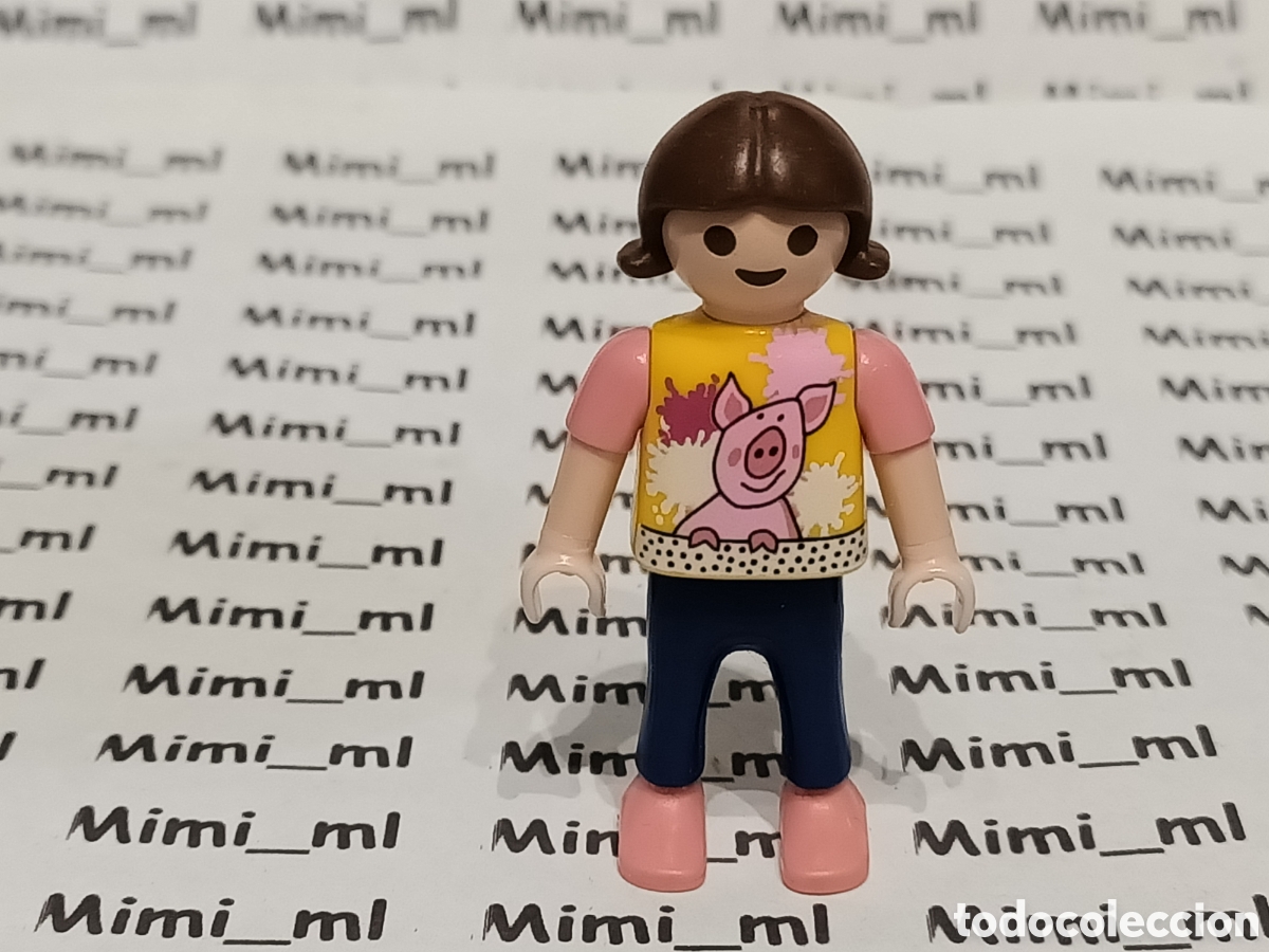 Playmobil: Playmobil figura 8 ni&ntilde;a