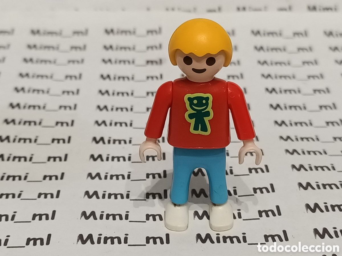 Playmobil: Playmobil figura 19 ni&ntilde;o