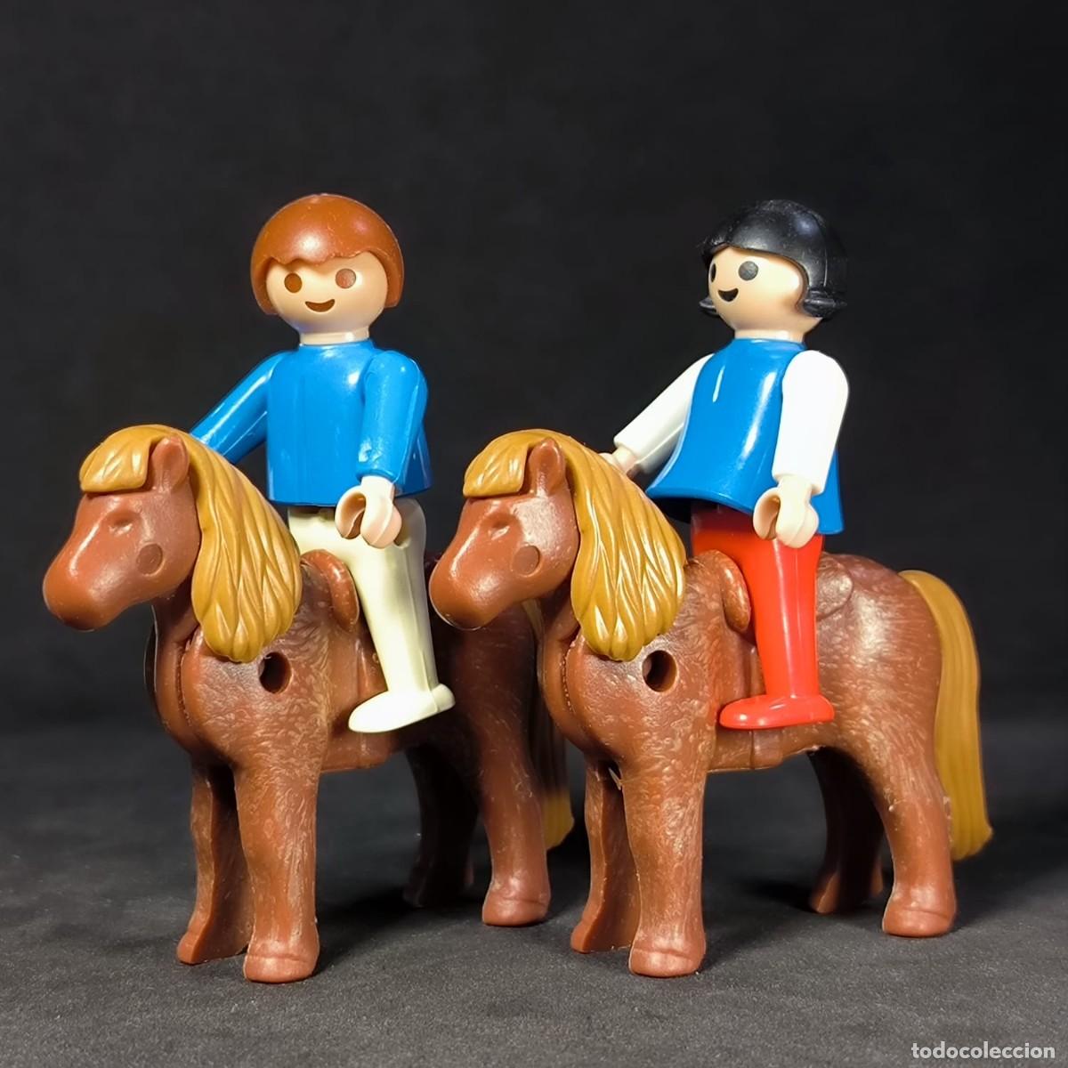 Playmobil: Playmobil ni&ntilde;os con ponys ☼