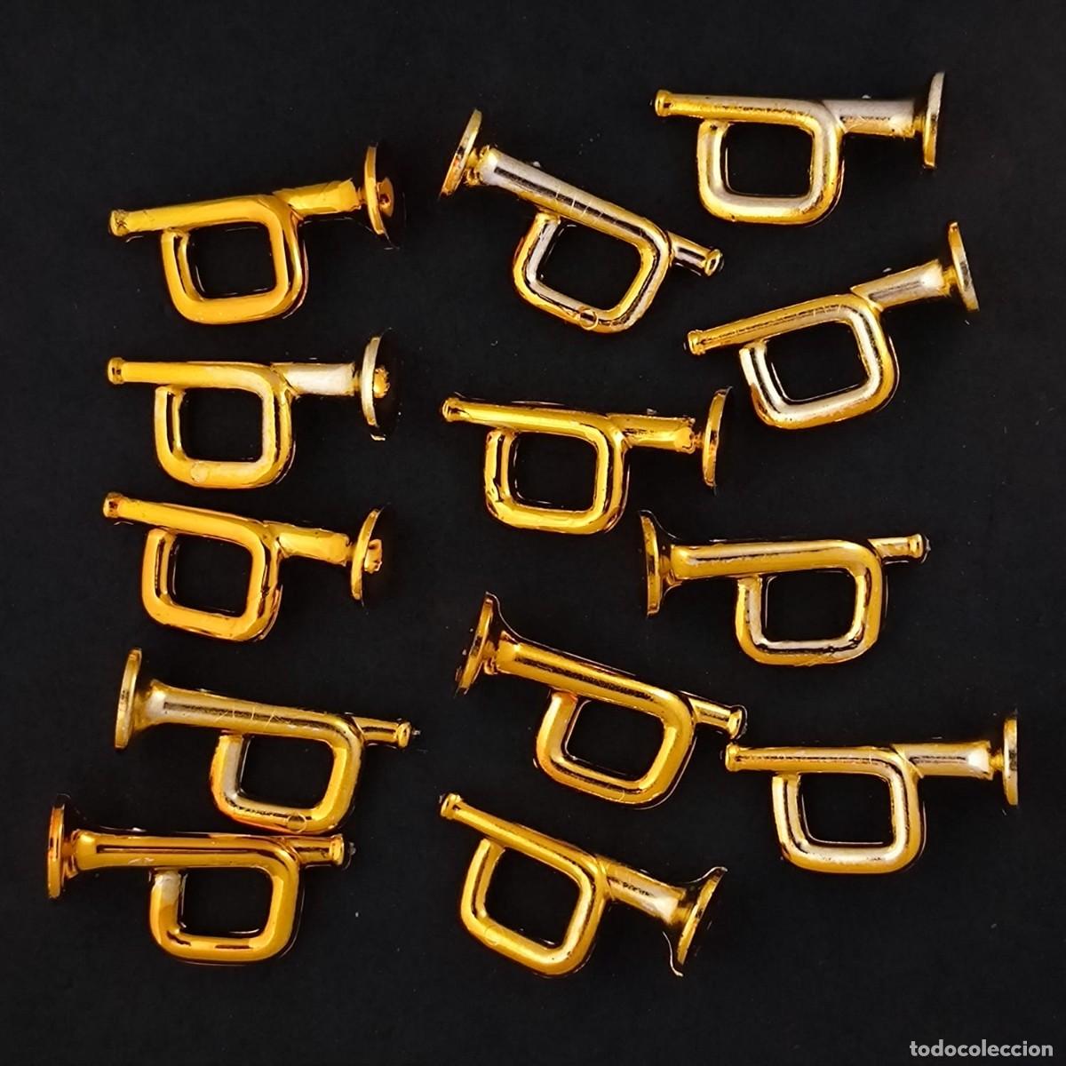 Playmobil: Playmobil trompetas doradas cromadas☼