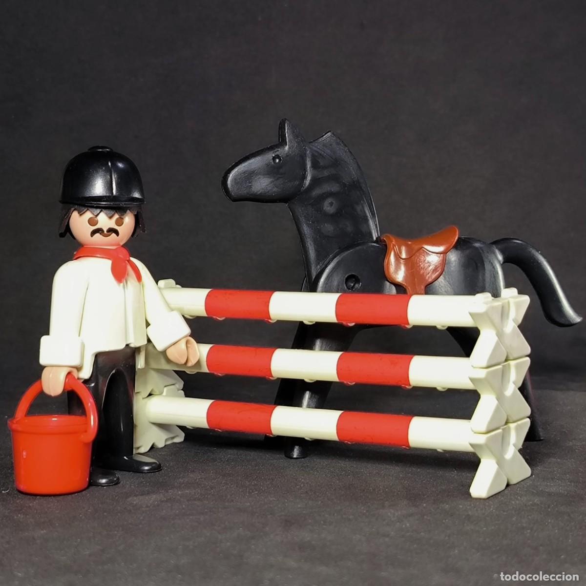 Playmobil: Playmobil jinete con caballo ☼