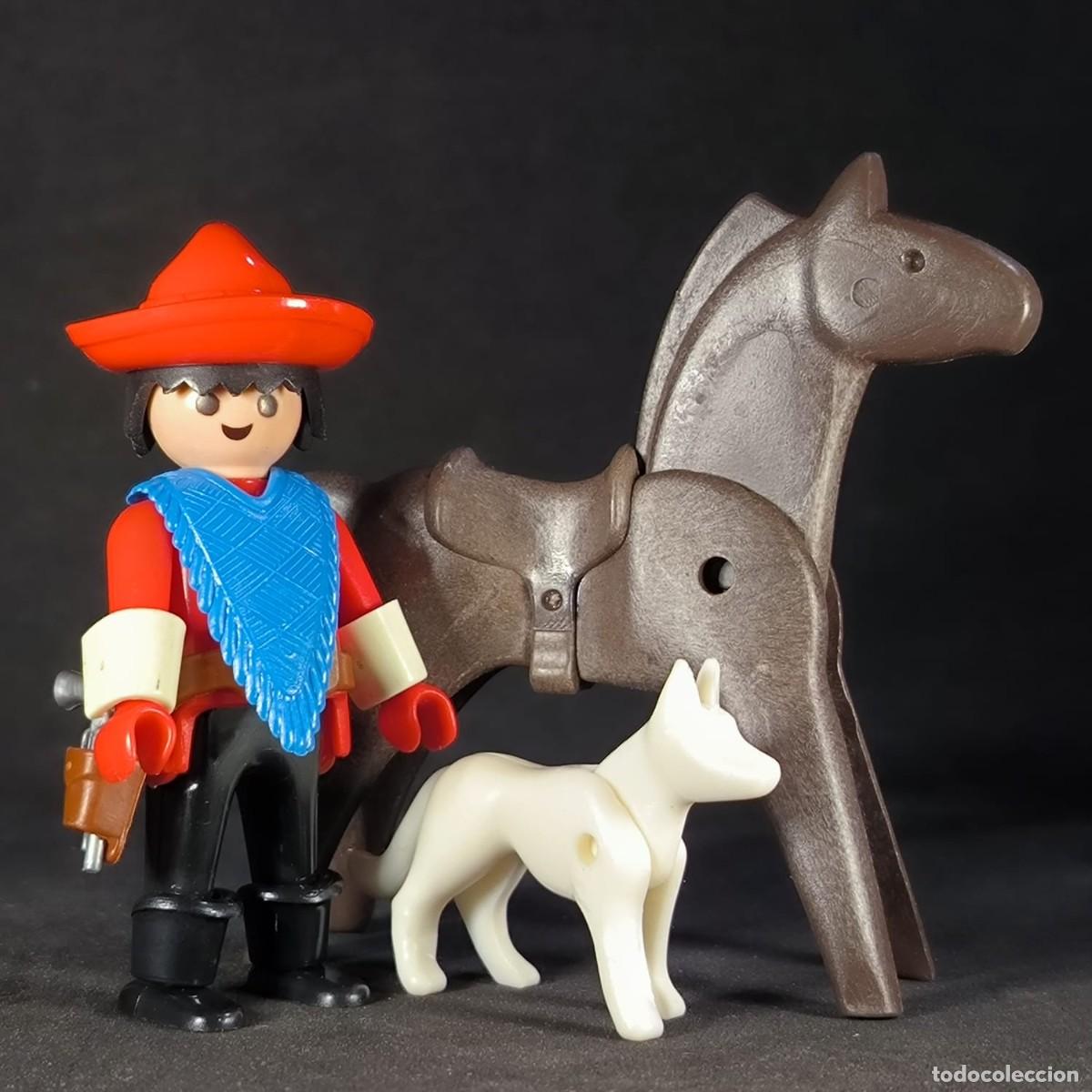 Playmobil: Playmobil mexicano con perro y caballo ☼