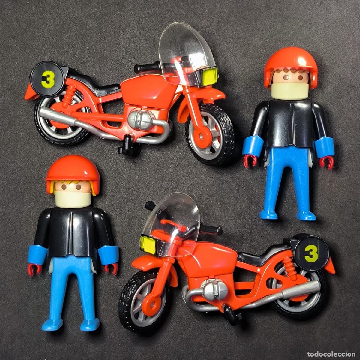 Playmobil: Playmobil dos corredores con motos ☼