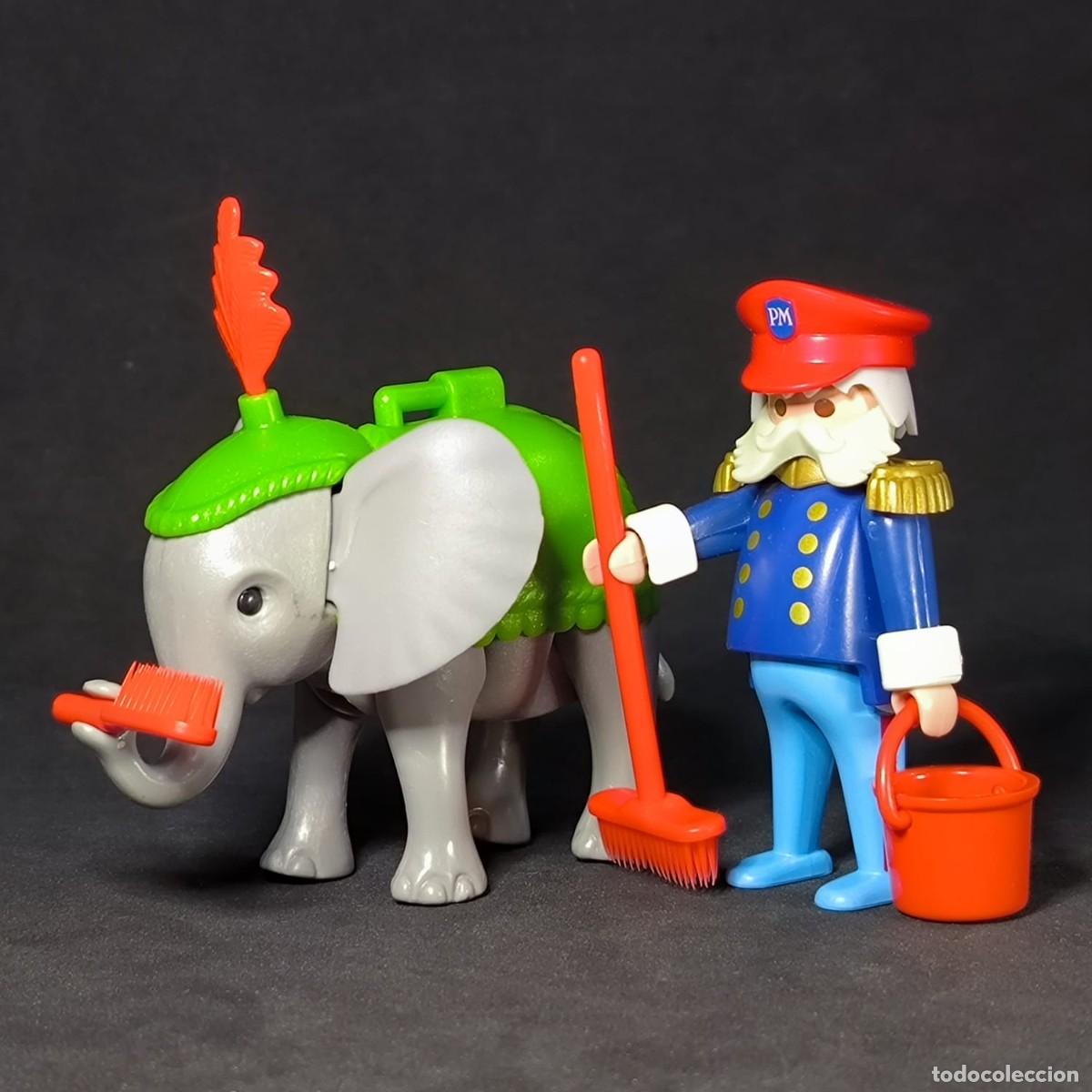 Playmobil: Playmobil elefante de circo con domador☼