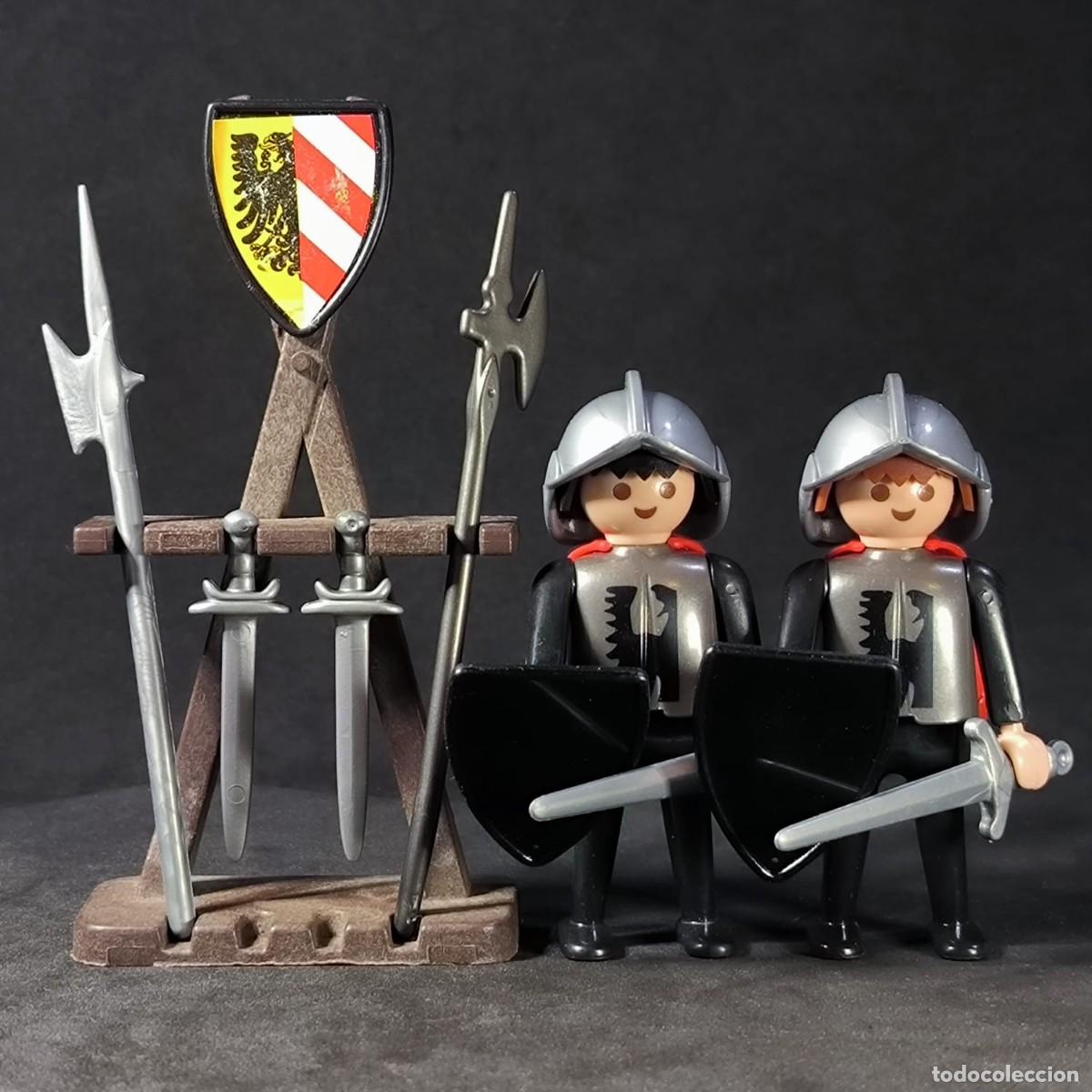 Playmobil: Playmobil dos caballeros con armero ☼