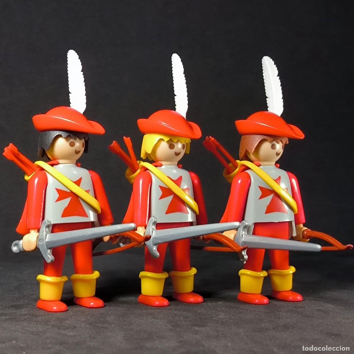 Playmobil: Playmobil tres arqueros medievales ☼
