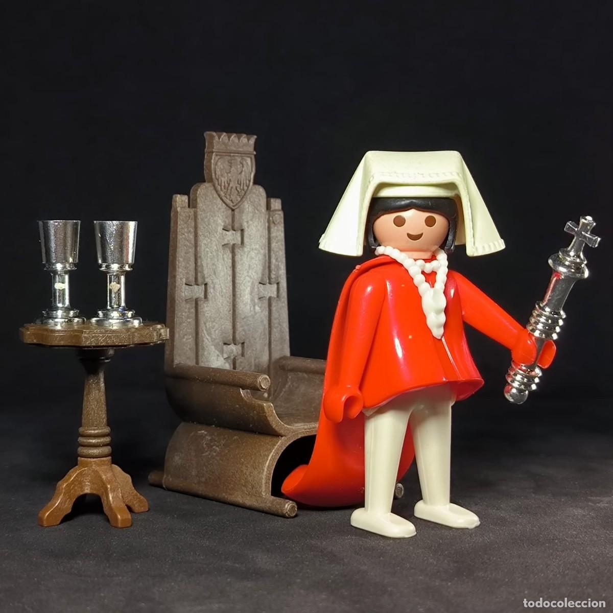 Playmobil: Playmobil doncella medieval con trono ☼