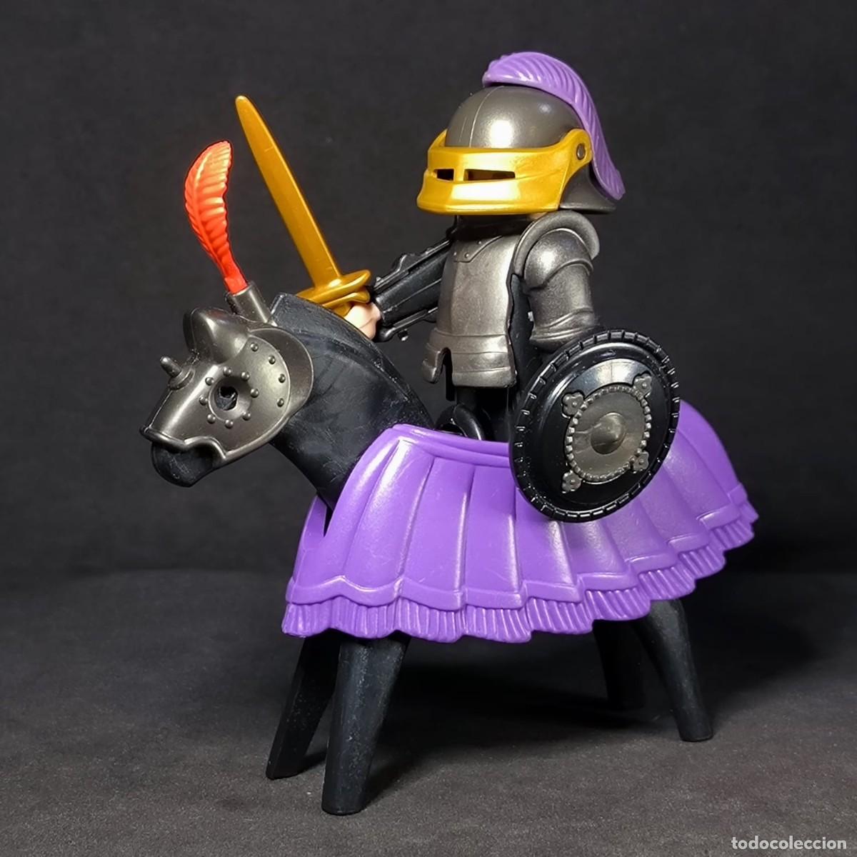 Playmobil: Playmobil caballero medieval con caballo ☼
