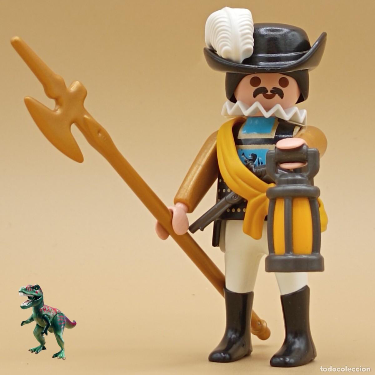 Playmobil: Playmobil figura guardia de noche sereno miliciano noble maestre aristocrata rembrandt medieval 5090