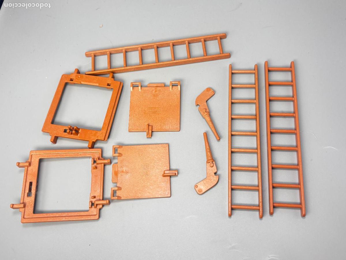 Playmobil: Playmobil lote base con trampilla y escalera casa castillo medieval
