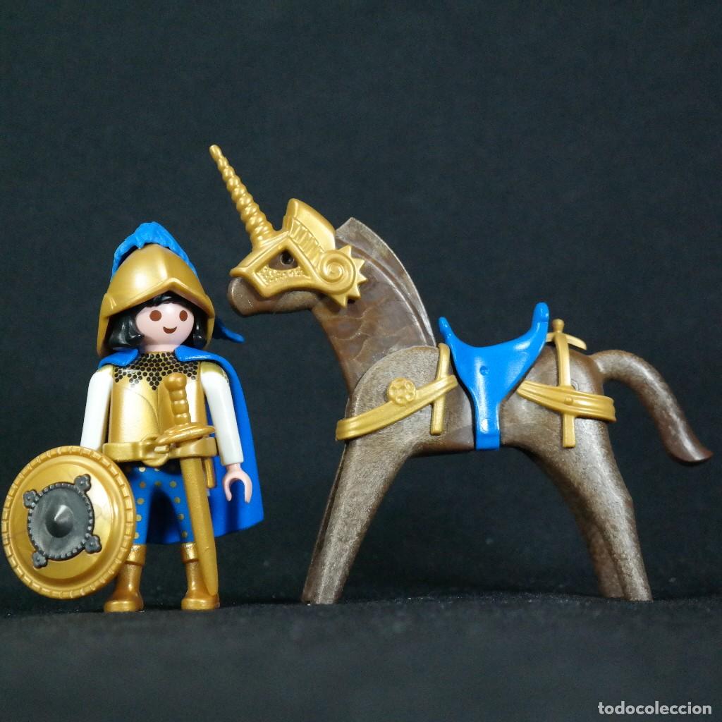 Playmobil: Playmobil caballero medieval con caballo ☼
