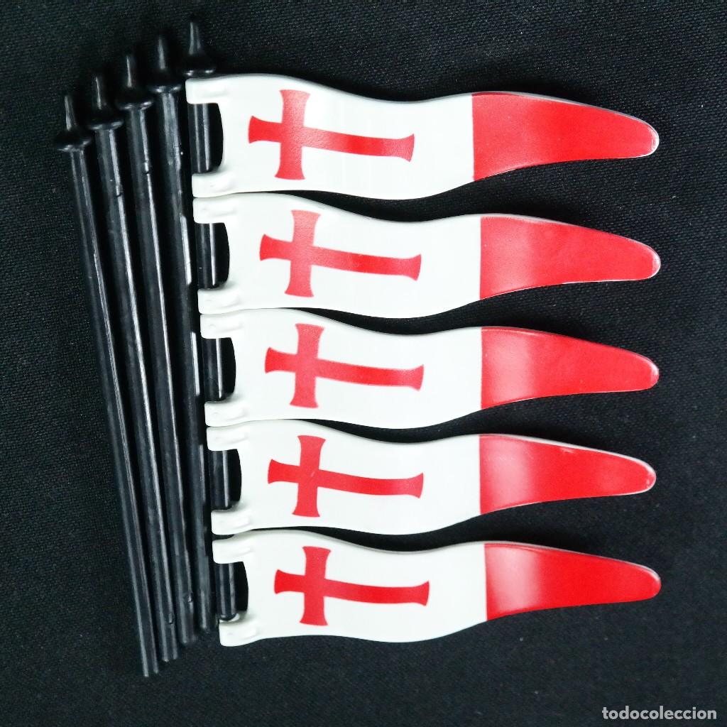 Playmobil: Playmobil 5 banderas templarias medievales ☼