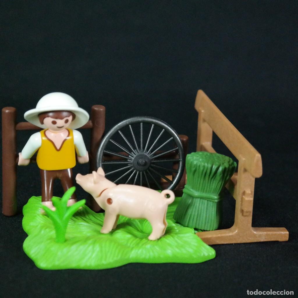 Playmobil: Playmobil ni&ntilde;o con chanchito ☼