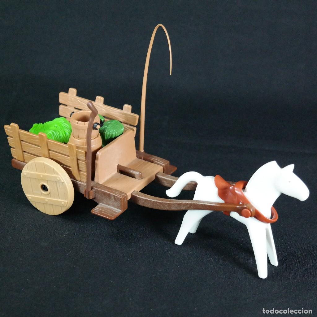 Playmobil: Playmobil carro medieval granja ☼
