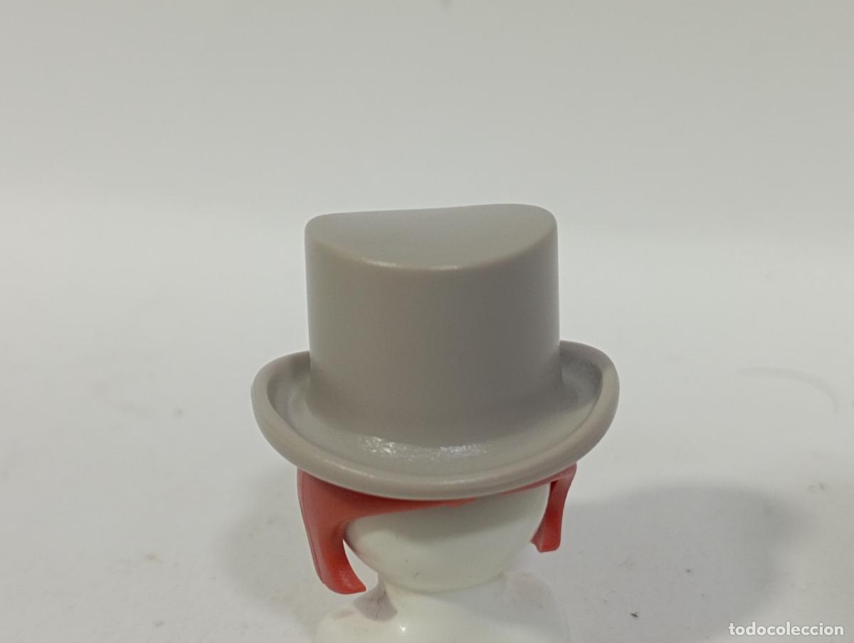 Playmobil: PLAYMOBIL SOMBRERO DE COPA OESTE CIUDAD---------COLOR GRIS