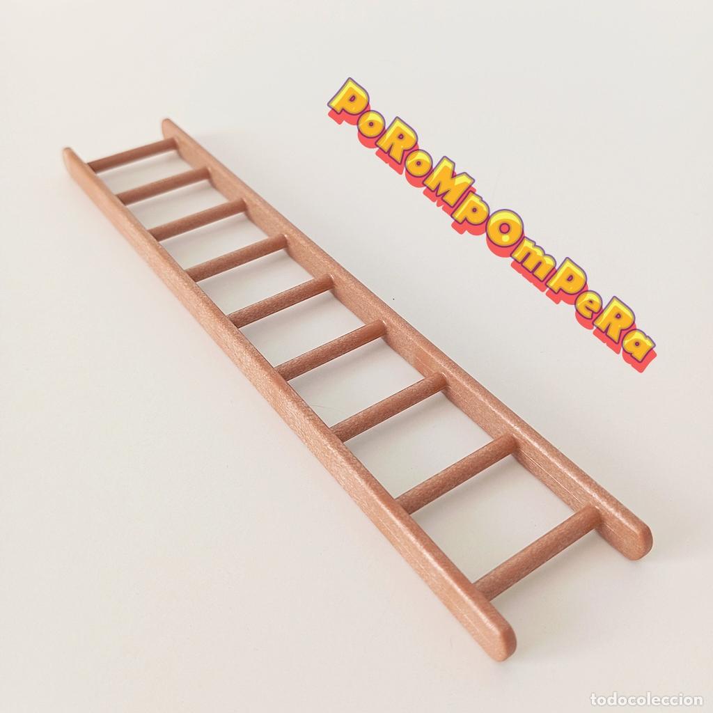 Playmobil: PLAYMOBIL ESCALERA 9 PELDA&Ntilde;OS CASTILLO MEDIEVAL FUERTE OESTE 3268 3288 3403 3419 344X 3450 3492? CG6