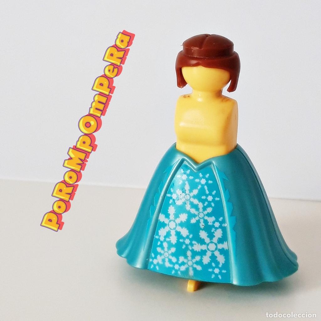 Playmobil: PLAYMOBIL FALDA TURQUESA MUJER VESTIDO CHICA CUSTOM/COMPLETAR PRINCESA REINA DAMA VICTORIANA FG