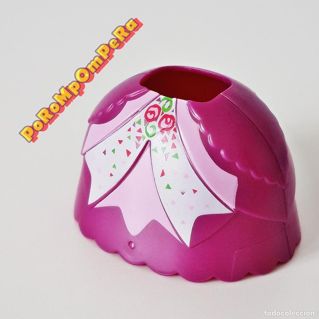 Playmobil: PLAYMOBIL FALDA MAGENTA MUJER VESTIDO CHICA CUSTOM/COMPLETAR PRINCESA REINA DAMA VICTORIANA FG