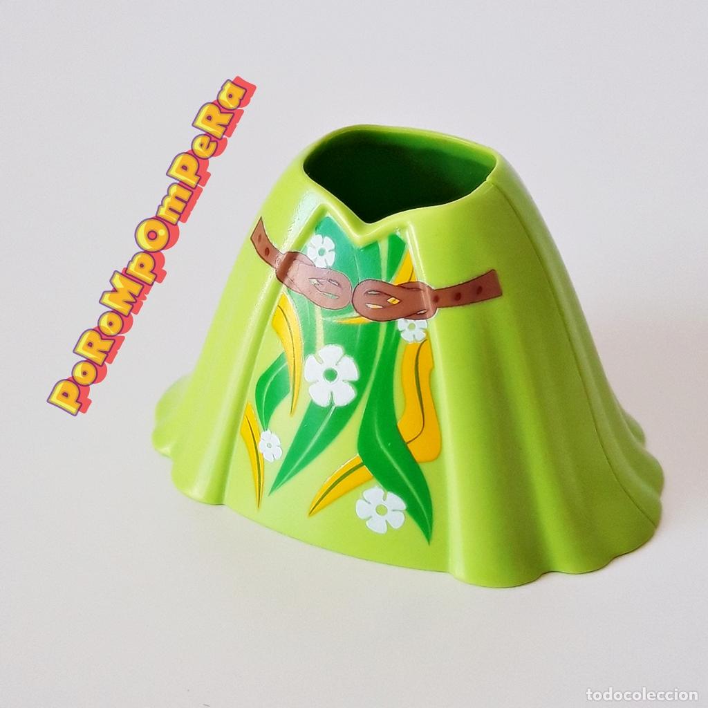 Playmobil: PLAYMOBIL FALDA VERDE CHICA MUJER VESTIDO IDEAL CUSTOM PRINCESA REINA DAMA VICTORIANA T4