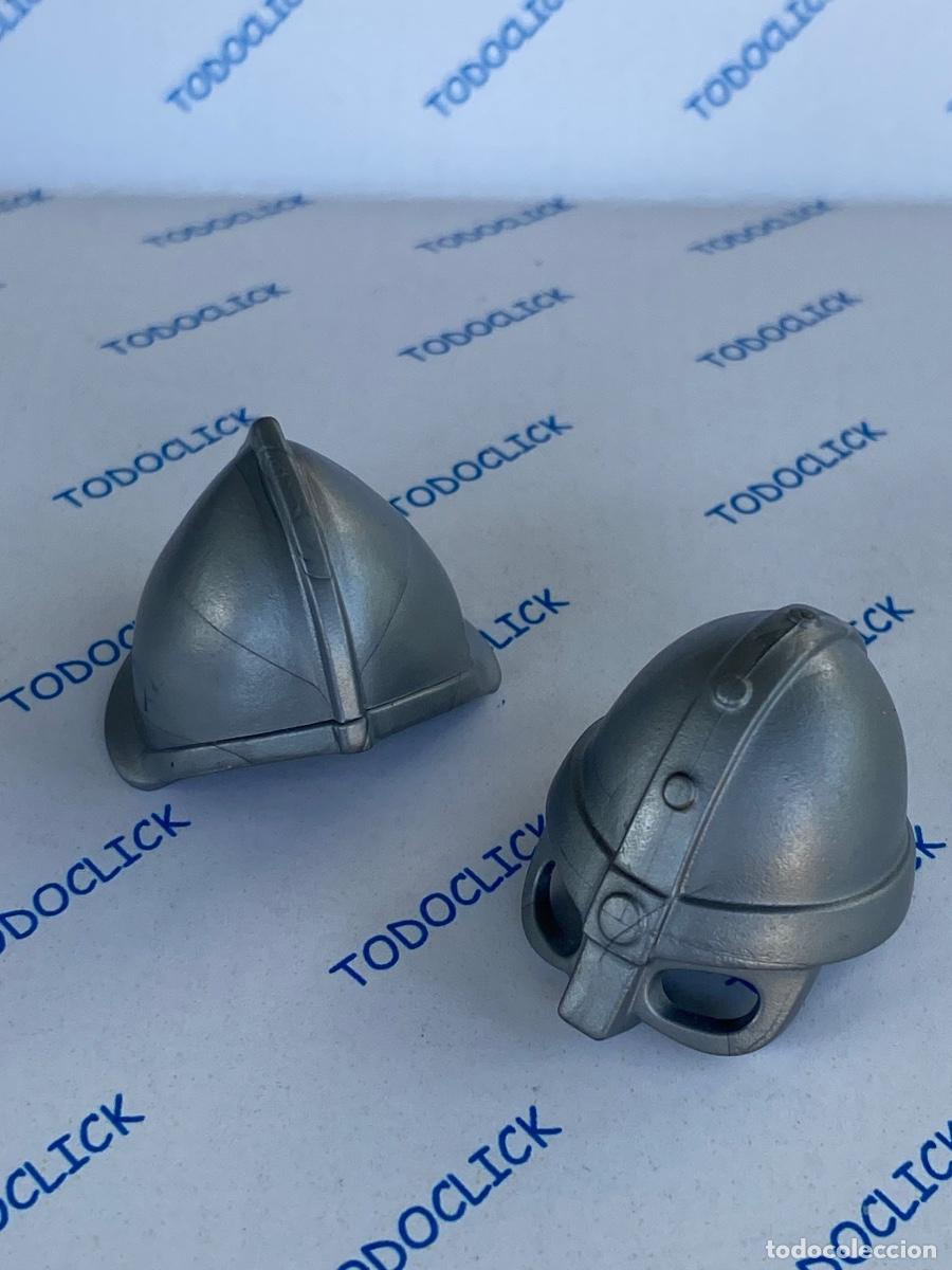 Playmobil: Playmobil cascos (pedido m&iacute;nimo 5&euro;)