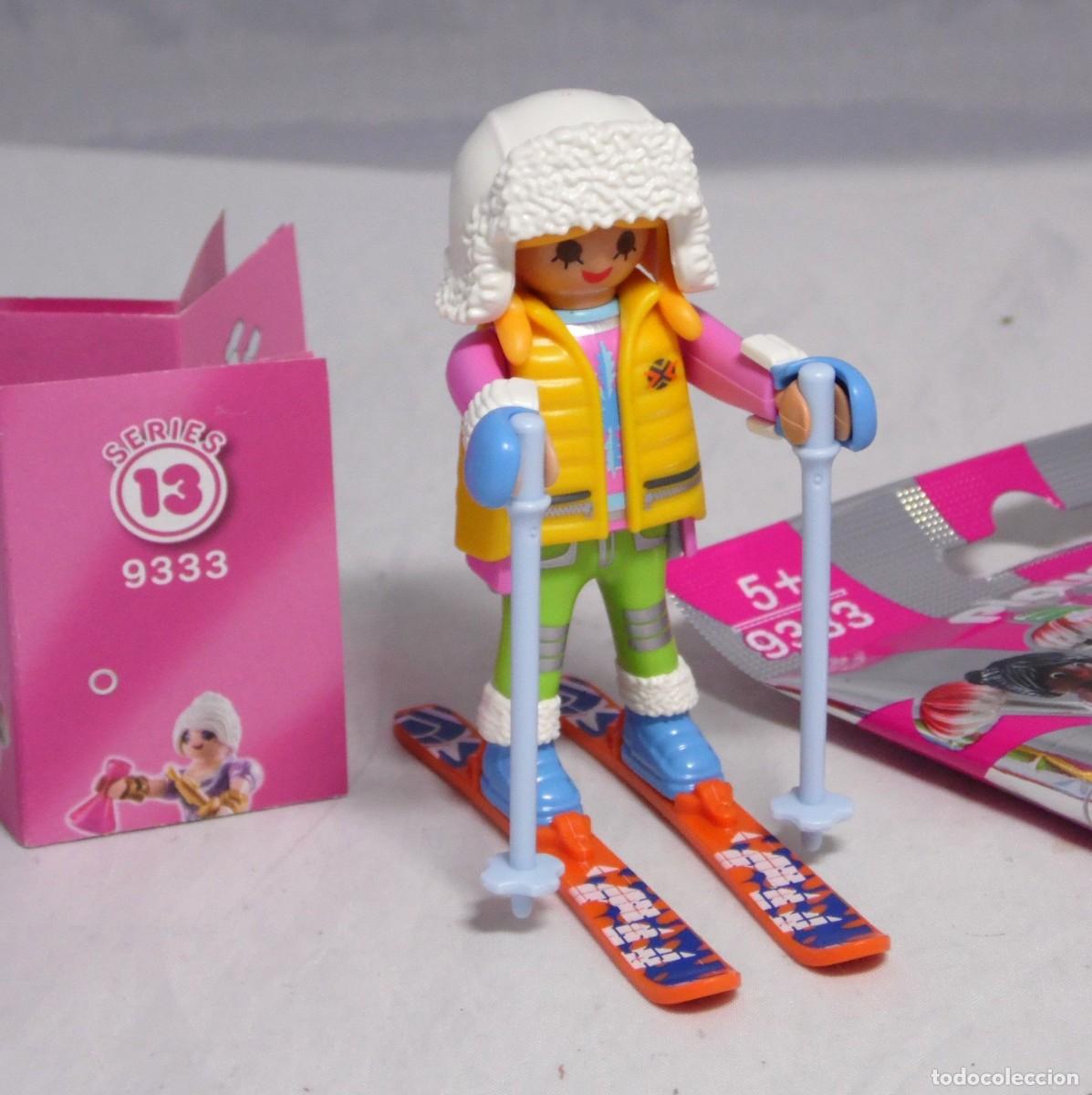 Playmobil: PLAYMOBIL ESQUIADORA SERIE 13