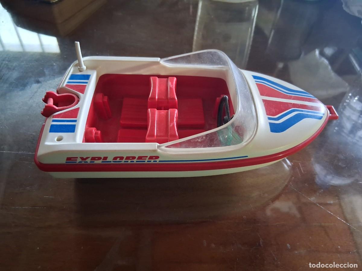 Playmobil: Juguete YATE BARCO LANCHA PLAYMOBIL PLAY MOBIL GEOBRA 1988