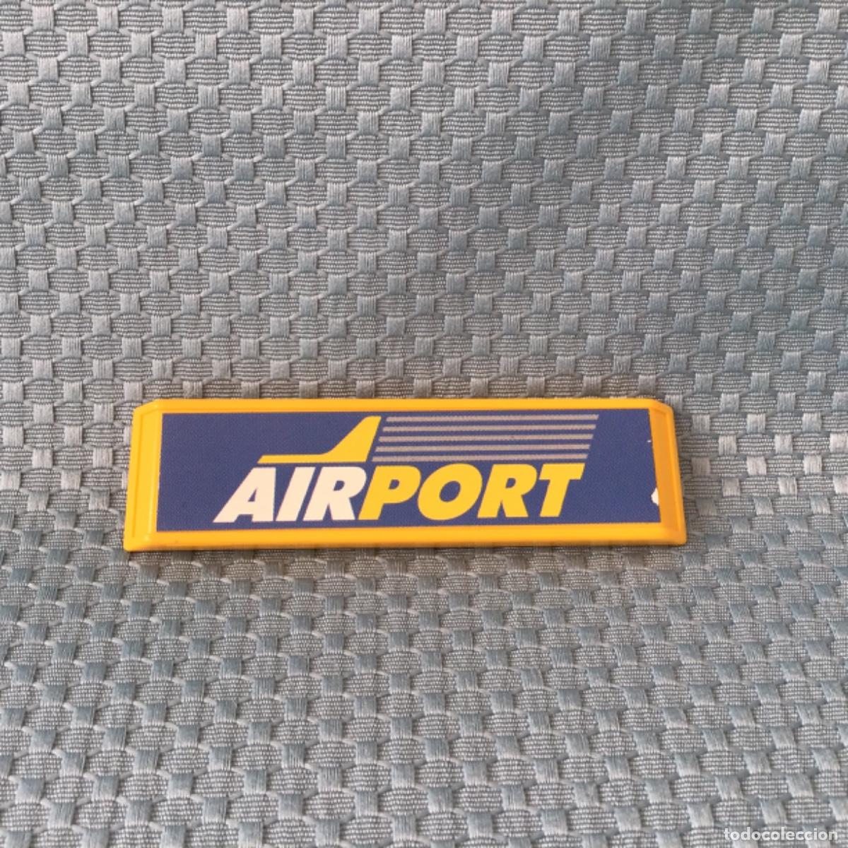 Playmobil: Playmobil ref. 3186 Letrero aeropuerto.
