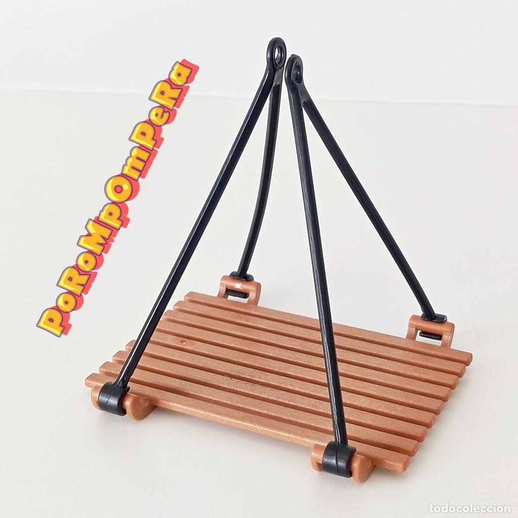 Playmobil: PLAYMOBIL PLATAFORMA ELEVADORA CON ENGANCHES BARCO PIRATA 3053 3112 328X 3550 3750 3940 4290 5135 R7