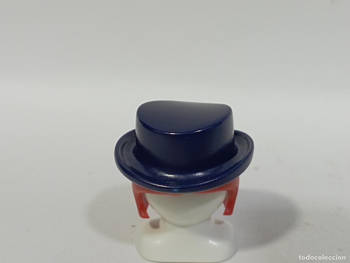 Playmobil: PLAYMOBIL SOMBRERO DE COPA OESTE CIUDAD-..........COLOR AZUL OSCURO