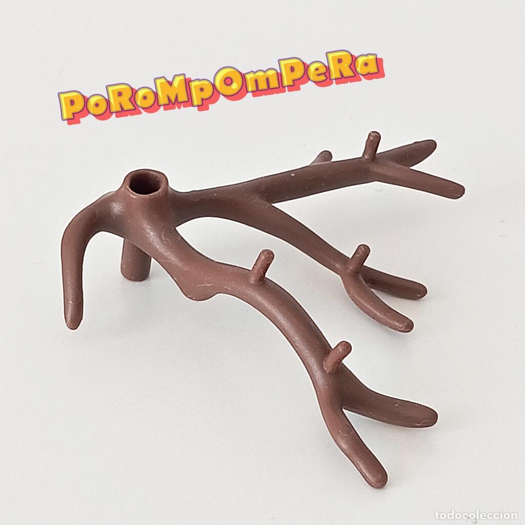 Playmobil: PLAYMOBIL RAMA MARR&Oacute;N EXTENSI&Oacute;N &Aacute;RBOL 4146 4167 5120 5560 6120 6417 6870 VEGETACI&Oacute;N R4