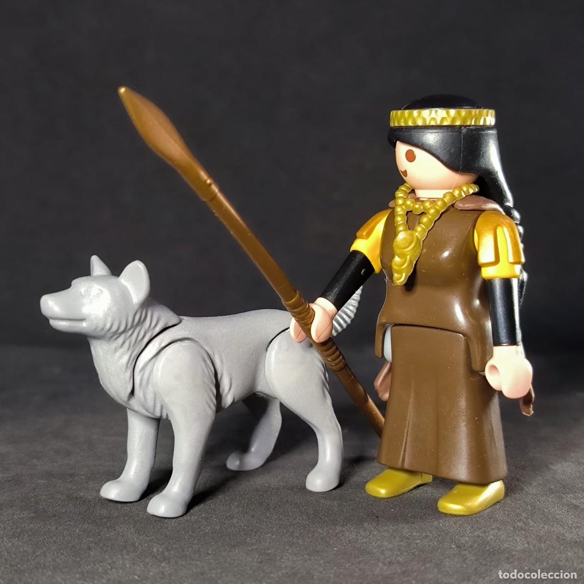 Playmobil: Playmobil mujer con lobo ☼