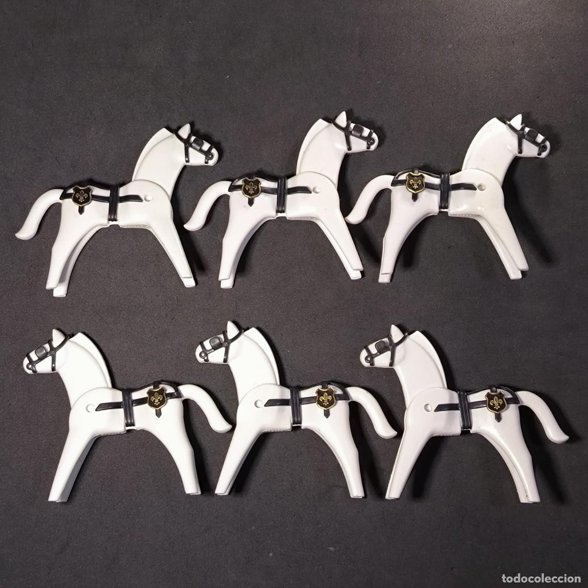 Playmobil: Playmobil caballos blancos ☼