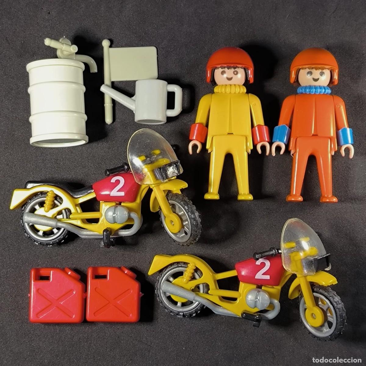 Playmobil: Playmobil motos con corredores Antex ☼