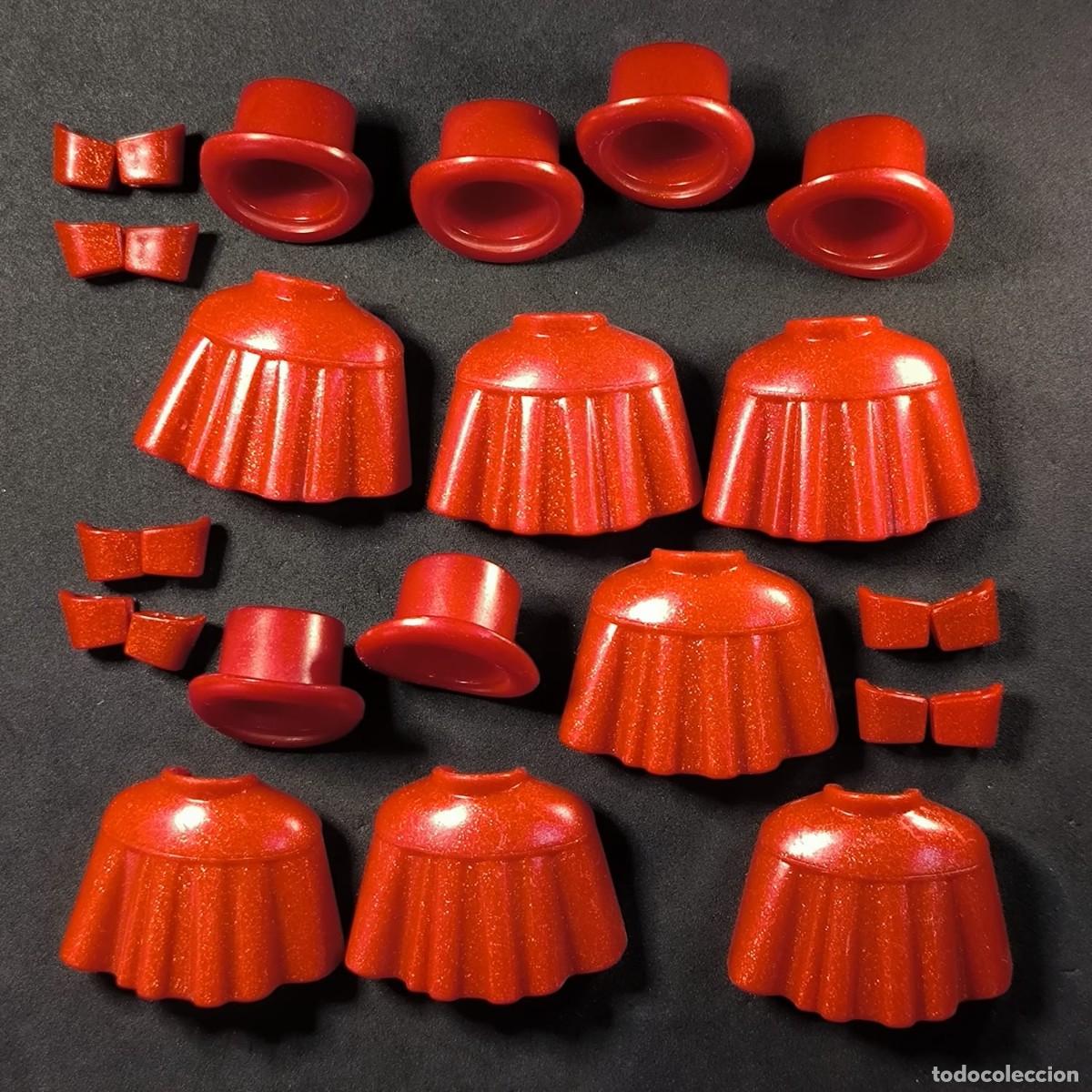 Playmobil: Playmobil copas, capas y pu&ntilde;os bordo brillantes ☼