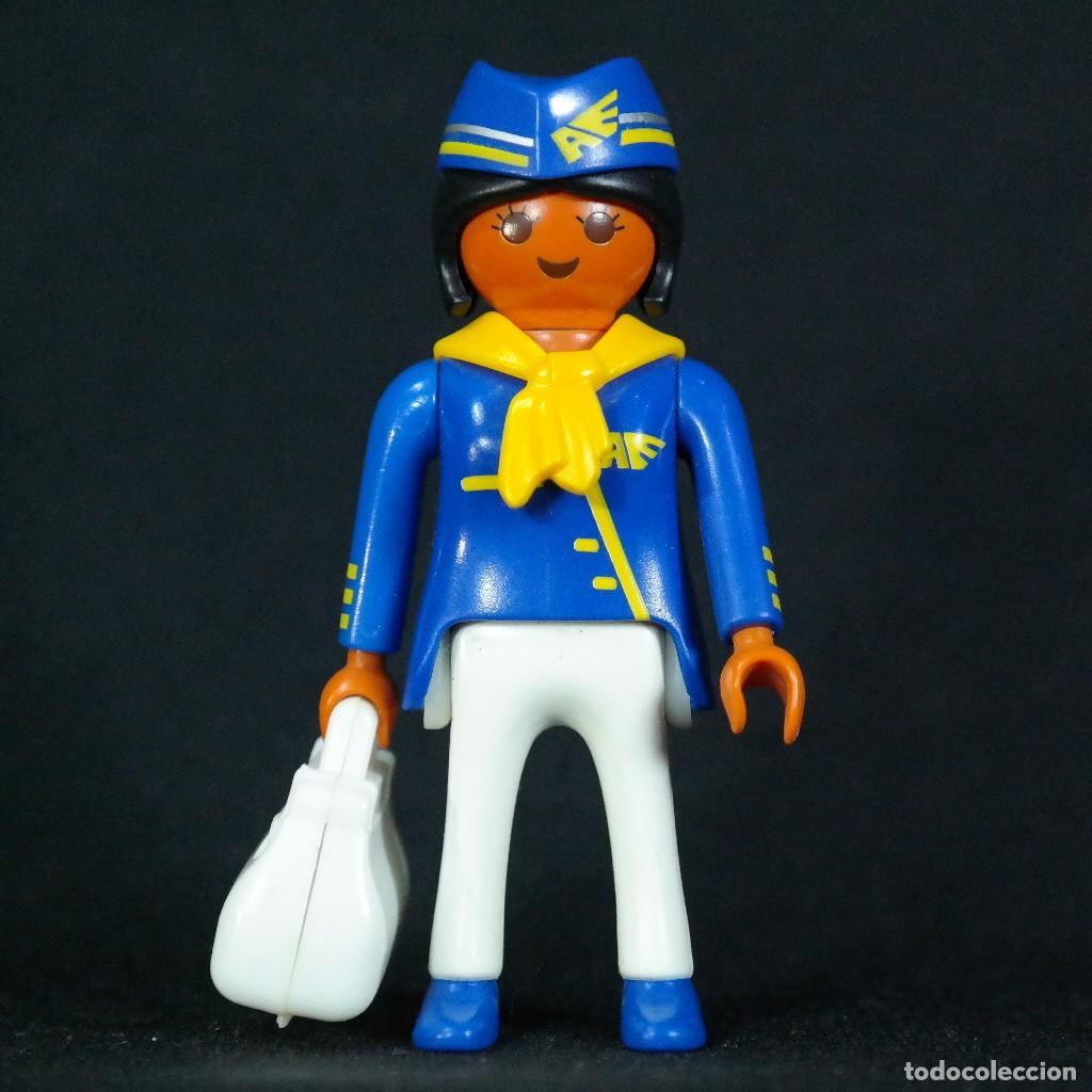 Playmobil: Playmobil azafata con bolsa ☼