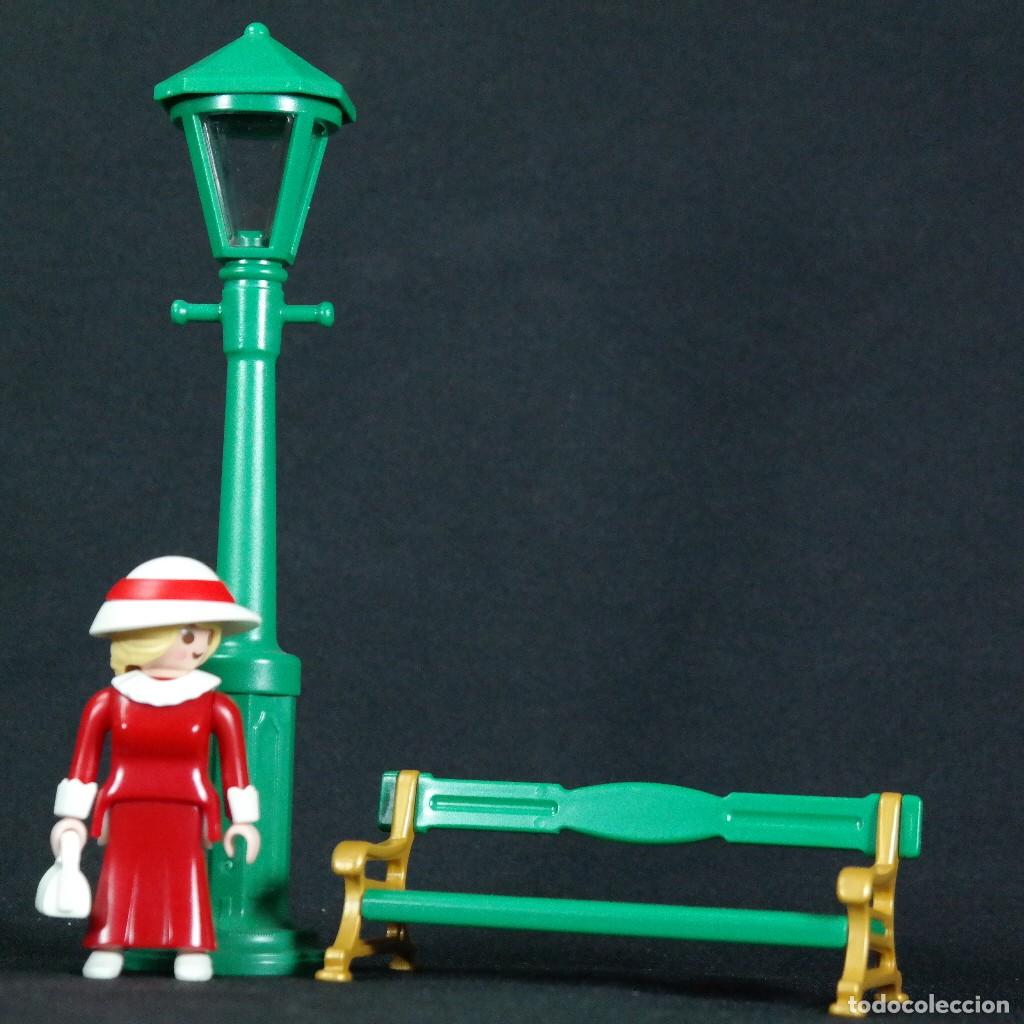 Playmobil: Playmobil farol con banco y figura ☼