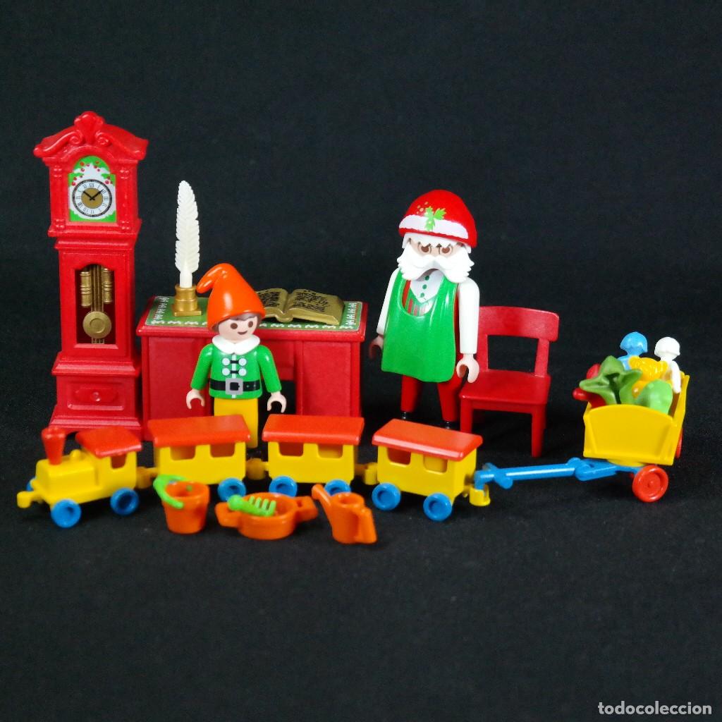 Playmobil: Playmobil habitacion de Papa Noel con ayudante ☼