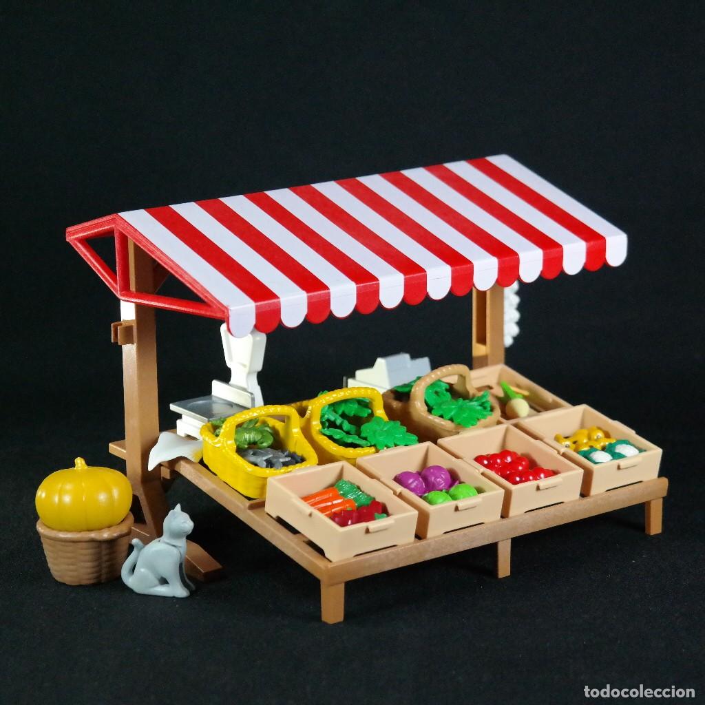 Playmobil: Playmobil puesto de verduras mercado ☼