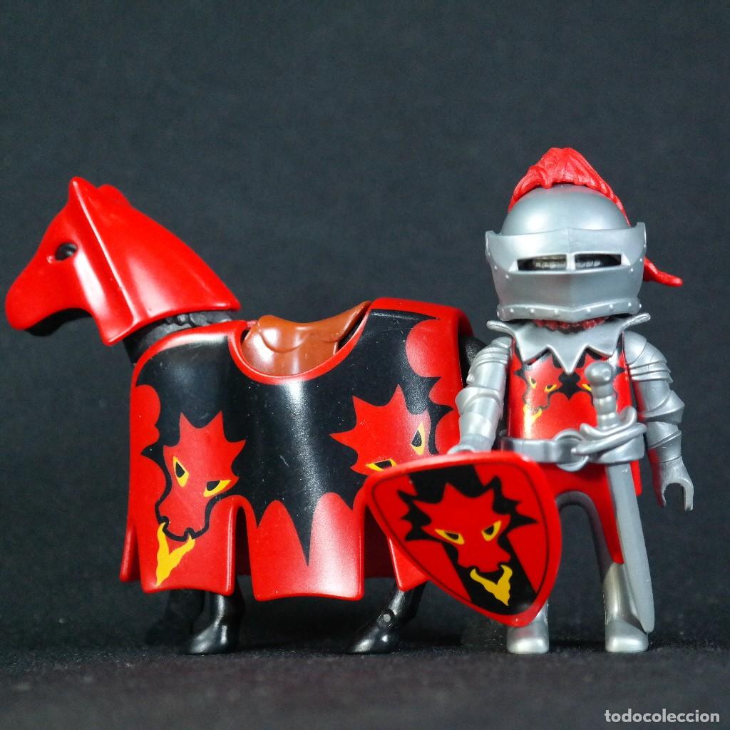 Playmobil: Playmobil caballero dragon con caballo ☼
