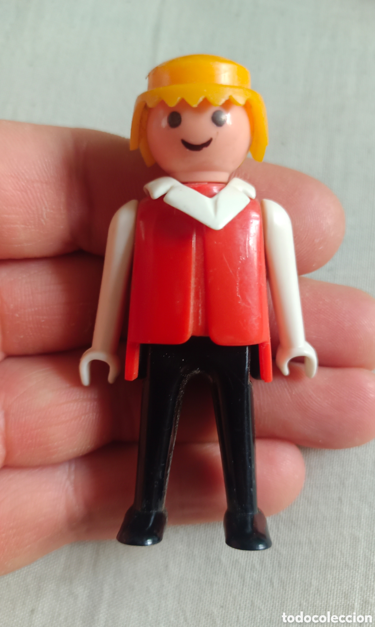 Playmobil: Raro playmobil 1974 defecto fabrica sin sello Geobra solo a&ntilde;o , ver fotos !!!