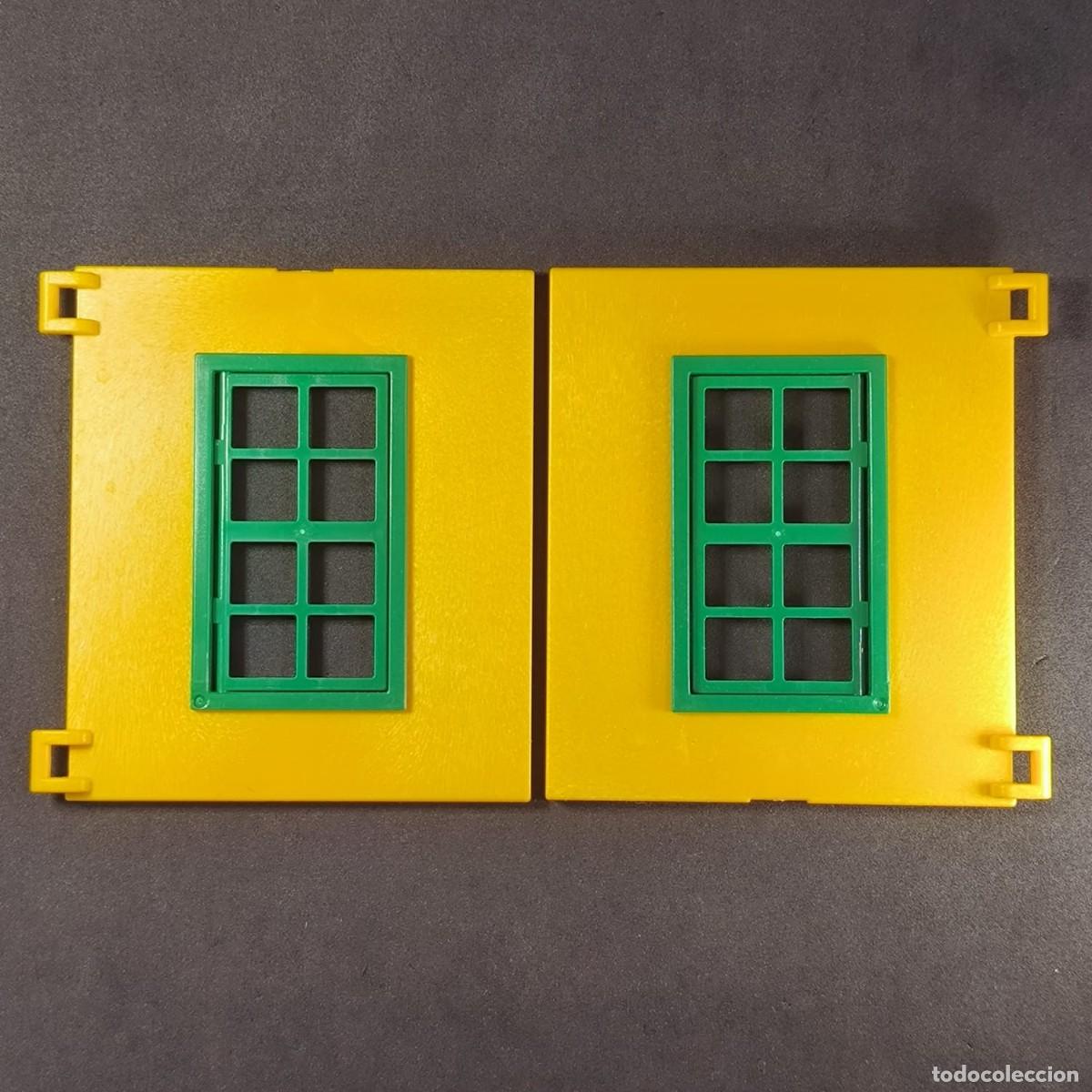 Playmobil: Playmobil paredes amarillas con ventanas casa oeste ☼