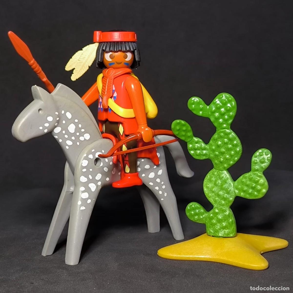 Playmobil: Playmobil indio con caballo ☼