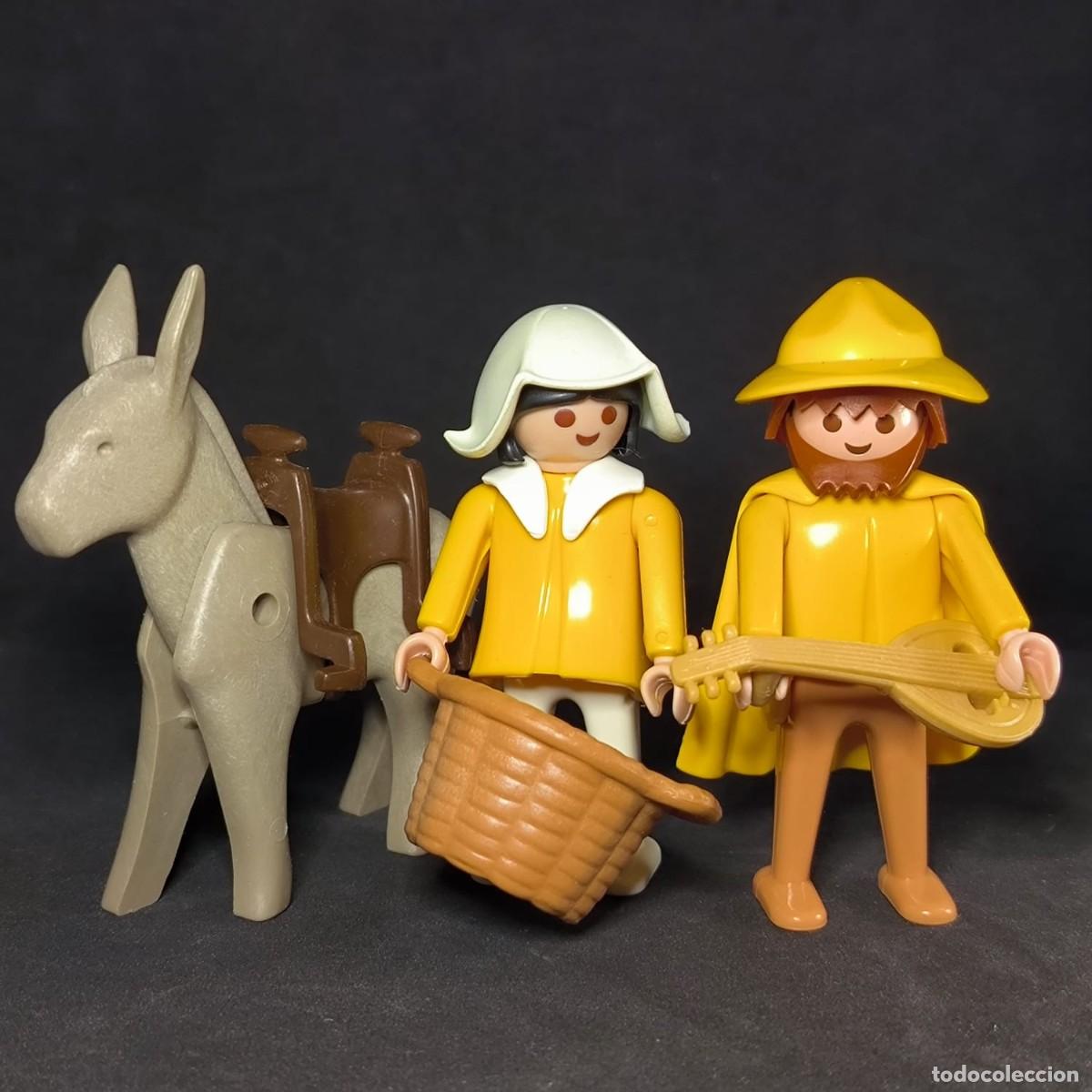 Playmobil: Playmobil campesinos con burro ☼