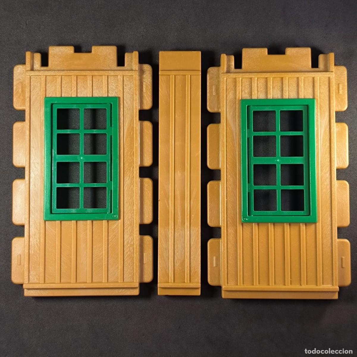 Playmobil: Playmobil 2 paredes con conector ☼