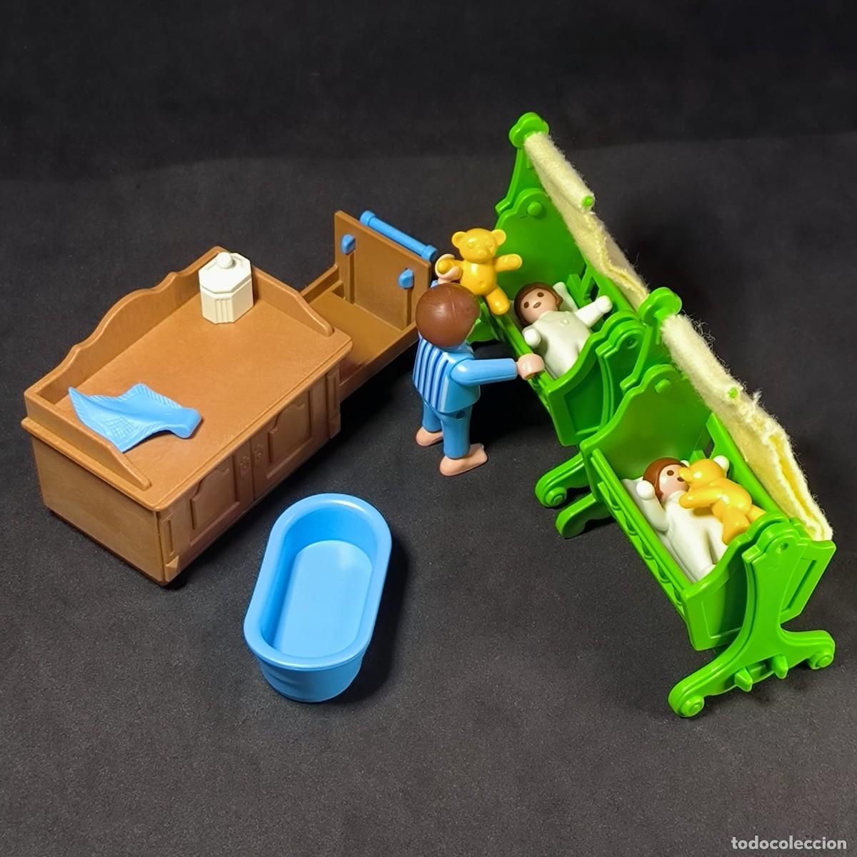 Playmobil: Playmobil 2 cunas con ni&ntilde;o y bebes ☼
