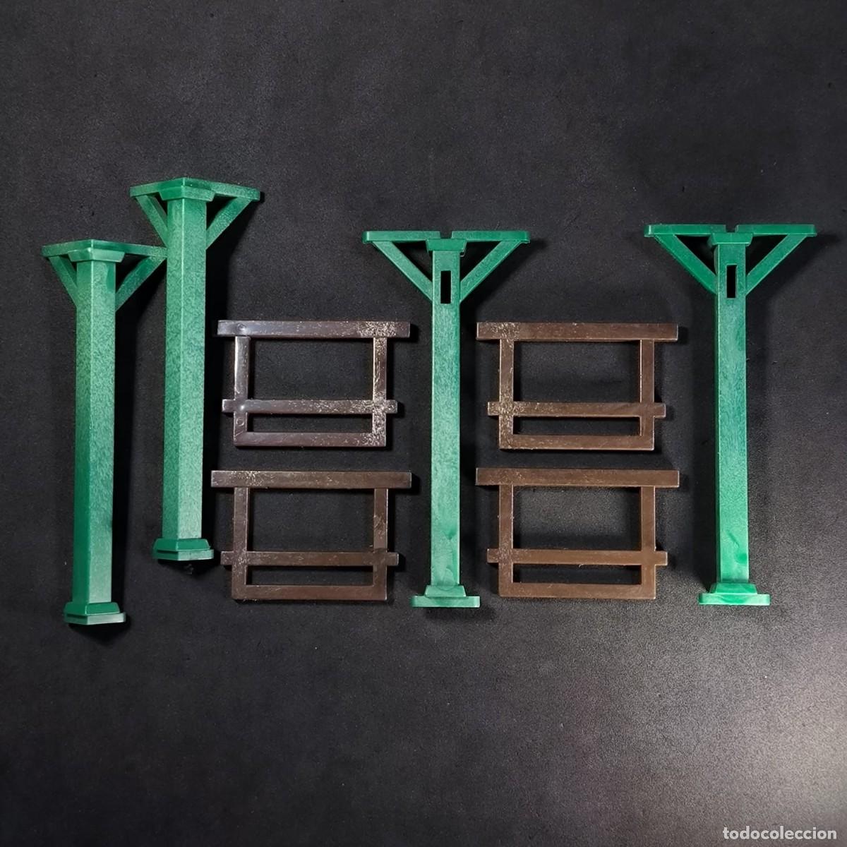 Playmobil: Playmobil columnas verdes con barrandas casa oeste ☼