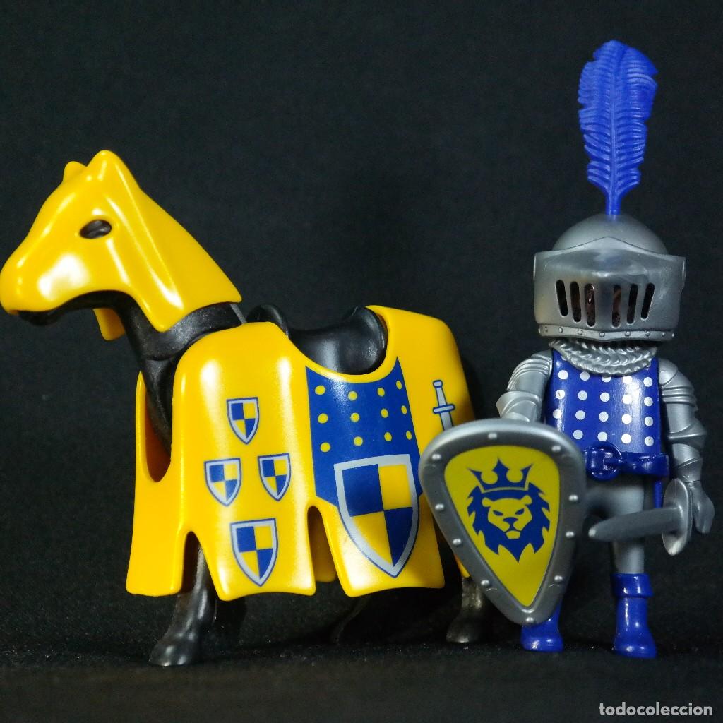 Playmobil: Playmobil caballero medieval con caballo ☼