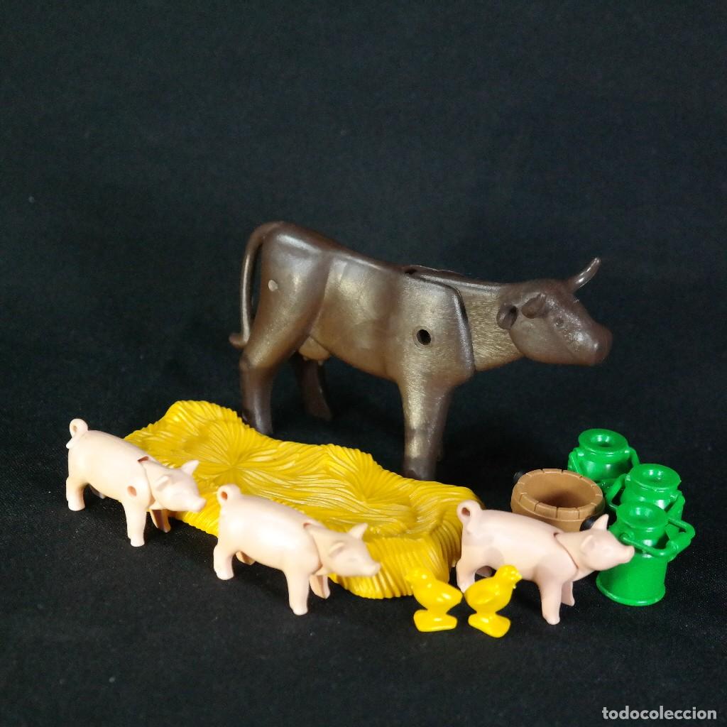 Playmobil: Playmobil vaca con chanchitos ☼